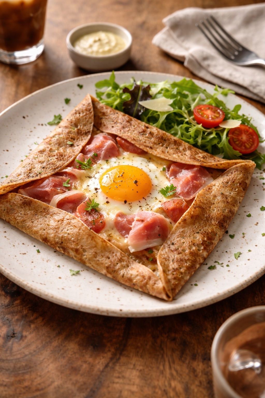 生ハムガレット